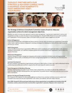 Nonprofit HR Strategy and Advisory PDF